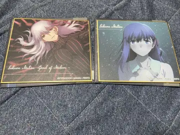 Fate/stay night Heaven's Feel 관련 색지 6세트
