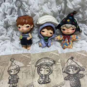POPMART HIRONO Echo 시리즈 3개 세트