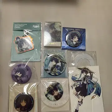 Genshin Impact 캐릭터 굿즈 세트