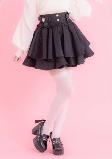 자카드 플레어 스커트 Pal elfy