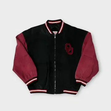 90s OKLAHOMA SOONERS 스타디움 자켓