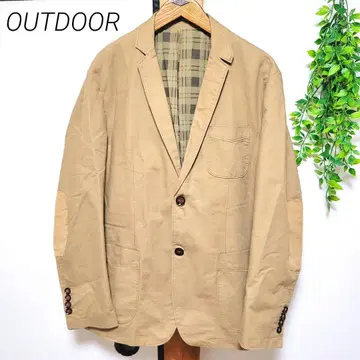 OUTDOOR 아웃도어 자켓 엘르 패치 4XL 캠핑