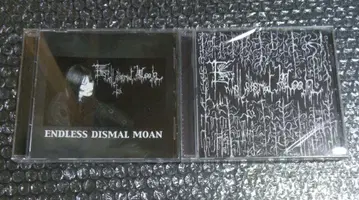 Endless Dismal Moan 블랙 메탈 미개봉 새상품 2장 세트