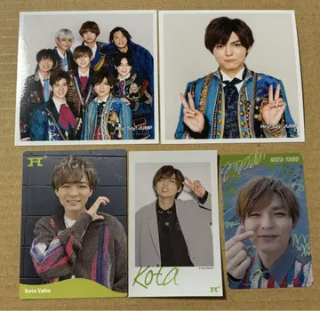 Hey!Say!JUMP 야부 코타 H+ 스티커 솔로 카드 5종 세트