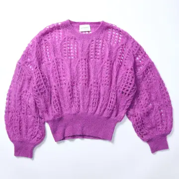 현행 모델 유나이티드 애로우즈 모헤어 혼방 니트 스웨터 티셔츠