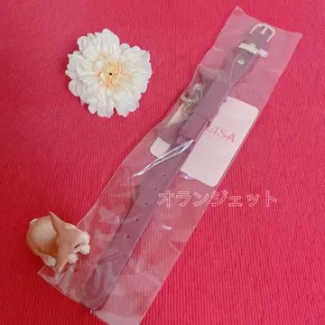 LIZ LISA 리본 팔찌 (딥 핑크)