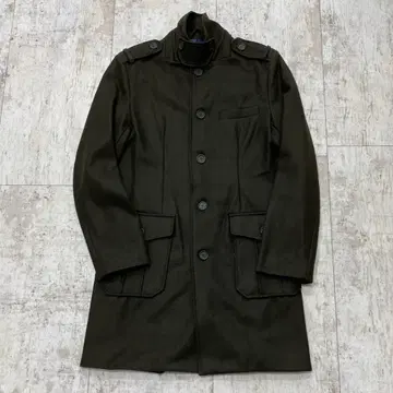 새상품 ZARA 자라 남성용 밀리터리 코트 M 모스그린