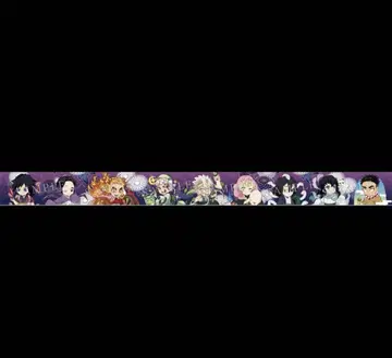 귀멸의 칼날 ufotable 할로윈 마스킹 테이프