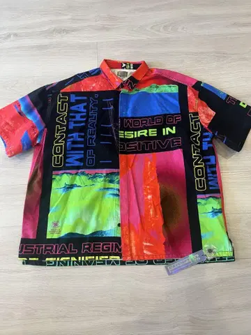 미사용 C.E S.O.M SHORT SLEEVE SHIRT XL