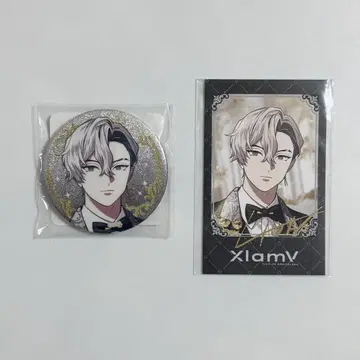 비바렌 XlamV 레온 생일 굿즈 캔뱃지 폴라로이드풍
