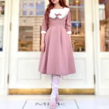 밀크 루비 드레스 핑크
