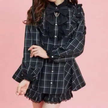 시크릿허니 액세서리 리본 레이스 프릴 셋업