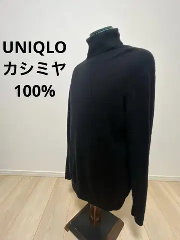 [ 새상품급 ] UNIQLO 유니클로 캐시미어 100% 터틀넥 스웨터