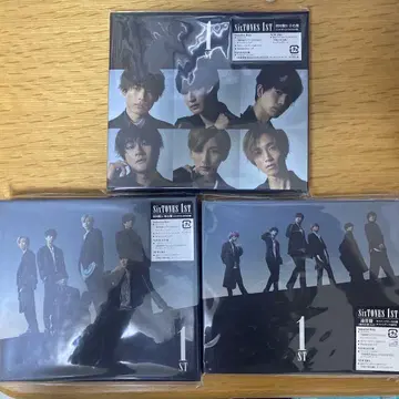 [ 미개봉 새상품 ] SixTONES 1ST 3형태