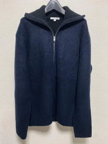 UNIQLO JW ANDERSON 수플레얀 리브 풀 집업 스웨터