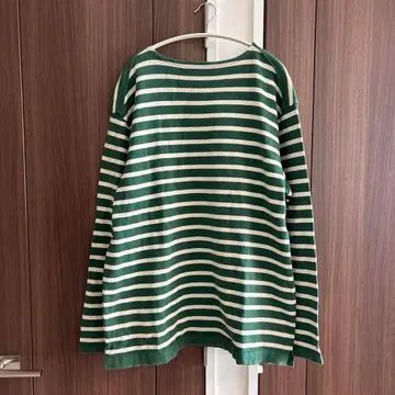 요네토미 남성용 보더 긴팔 T셔츠 사이즈 4