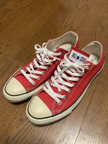 Converse 올스타 레드 스니커즈 9