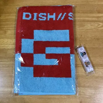 DISH//GAME 타월 & 러버밴드 미개봉 새상품