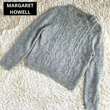 MARGARET HOWELL 마가렛호웰 케이블 니트 울