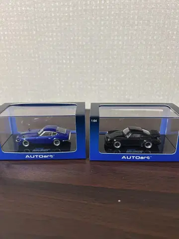 AUTOart 1/64 완간 미드나잇 미니카 2대 세트