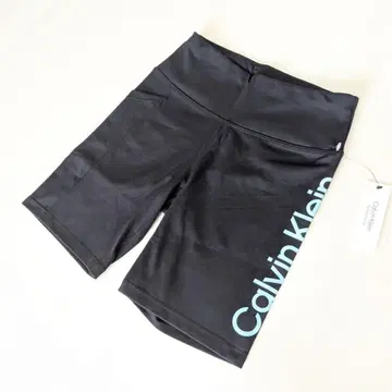 Calvin Klein 여성용 스패츠 S 블랙 스트레치 스포츠