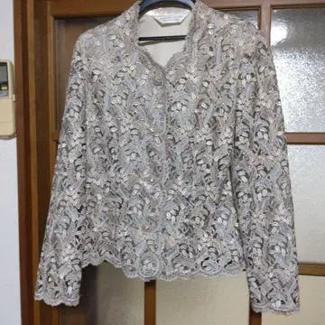 러블리 퀸 전체 레이스 노카라 자켓