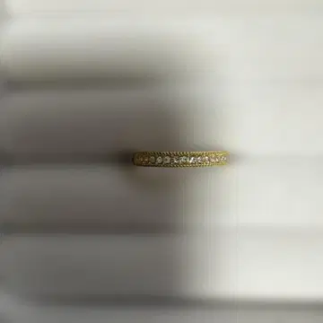 골드 다이아몬드풍 반지