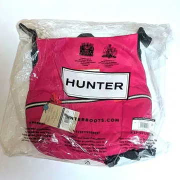 새상품 HUNTER 헌터 미니 백팩 브라이트 핑크