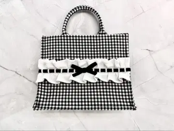 JILTU petit frill tote bag