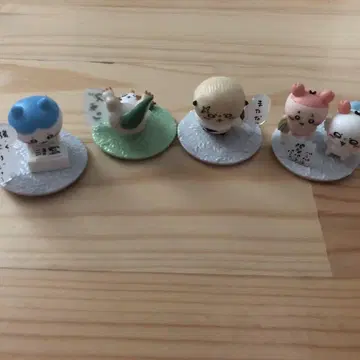 치이카와 (먼작귀) 초코 서프라이즈 피규어 4종 세트 하치와레, 랏코 외
