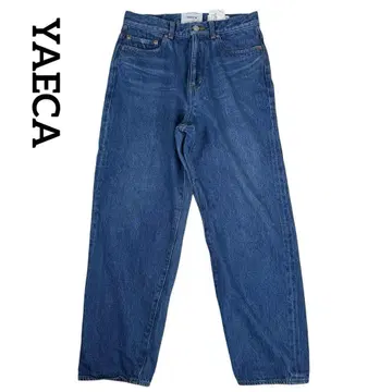 YAECA 야에카 와이드 스트레이트 데님 팬츠 블루 사이즈 29