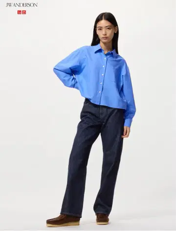 유니클로 스트레이트 청바지