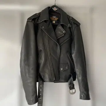 HARLEY-DAVIDSON 더블 라이더 자켓 M 블랙