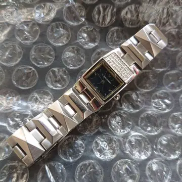 인디펜던트 인디펜던트 실버 스퀘어형 여성용 손목시계