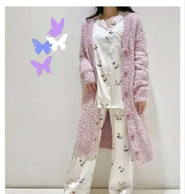 젤라또피케 멜란지 롱 가디건