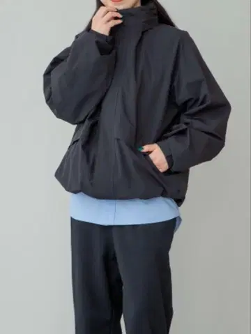 [ 새상품급 ] UNIQLO 위드프루프 스탠드 블루종