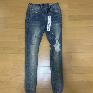 PURPLE BRAND 스키니 데님 28