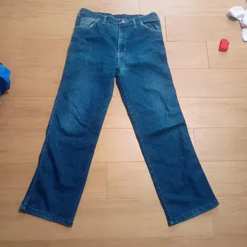 HAGGAR 스트레이트 데님 블루 70s.80s