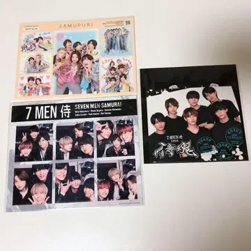 7 MEN 사무라이 스티커 세트 사무라이 혼 삼프리 묶음 판매