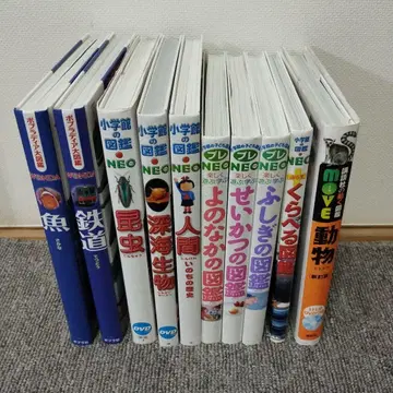 소학관의 도감 NEO 그 외 도감 10권 세트 DVD 1장 포함