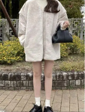 그레일 퍼 블루종 아우터