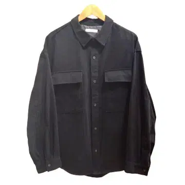 FREAK'S STORE 워크 셔츠 자켓 블랙 면 100%
