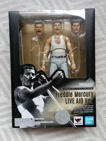 S.H.Figuarts 프레디 머큐리 라이브 에이드 피규어