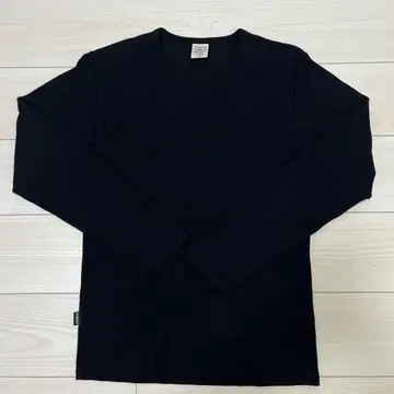 AVIREX 블랙 긴팔 티셔츠 L