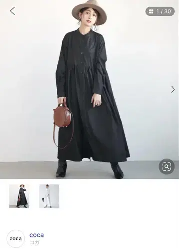 블랙 셔츠 원피스 원사이즈