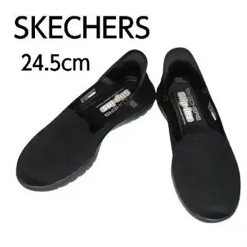 새상품급 SKECHERS SLIP-INS 슬립온 24.5cm 블랙