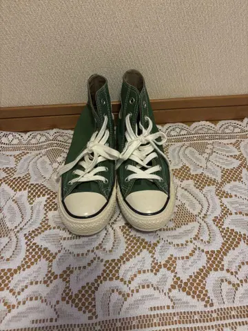 CONVERSE 그린 하이컷 스니커즈