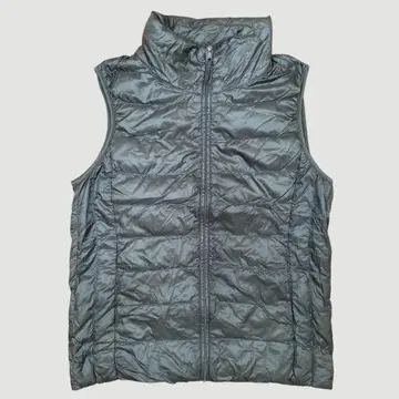 UNIQLO 울트라 라이트 다운 베스트 다크 그레이 M 사이즈