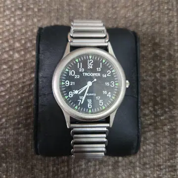 TROOPER 손목시계 작동품 밀리터리 밤부 블레스 최종 가격