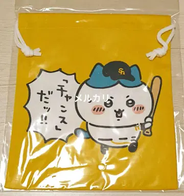 치이카와 (먼작귀) 호크스 야구 콜라보 적당한 사이즈의 복조리 하치와레